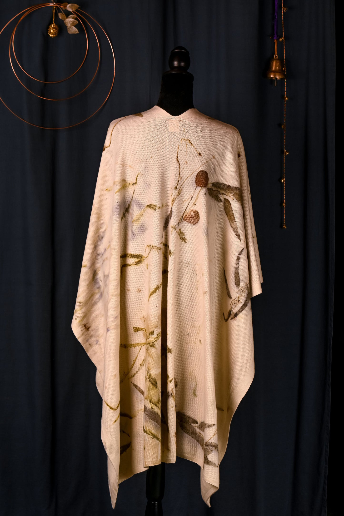 # Eucalyptus WINGS| Poncho Cașmir 100%