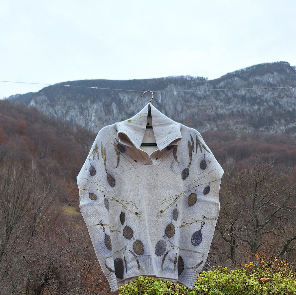 Eucalyptus #007| VESTĂ LÂNĂ MERINO 100%