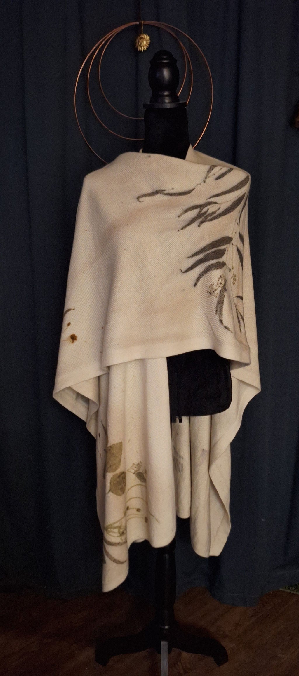 # Eucalyptus GRACE| Poncho Cașmir 100%