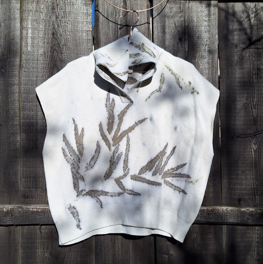 Eucalyptus #000| VESTĂ LÂNĂ MERINO 100%