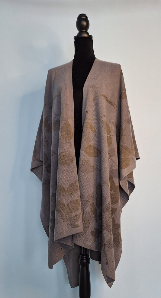 Funky Grace| Poncho lână&cașmir 100%  # 2649