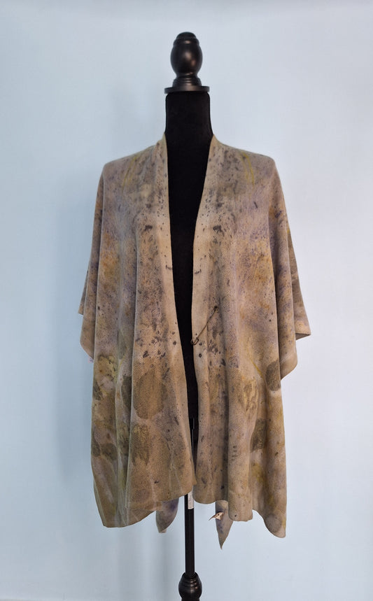 Funky Grace| Poncho lână&cașmir 100%  # 2648