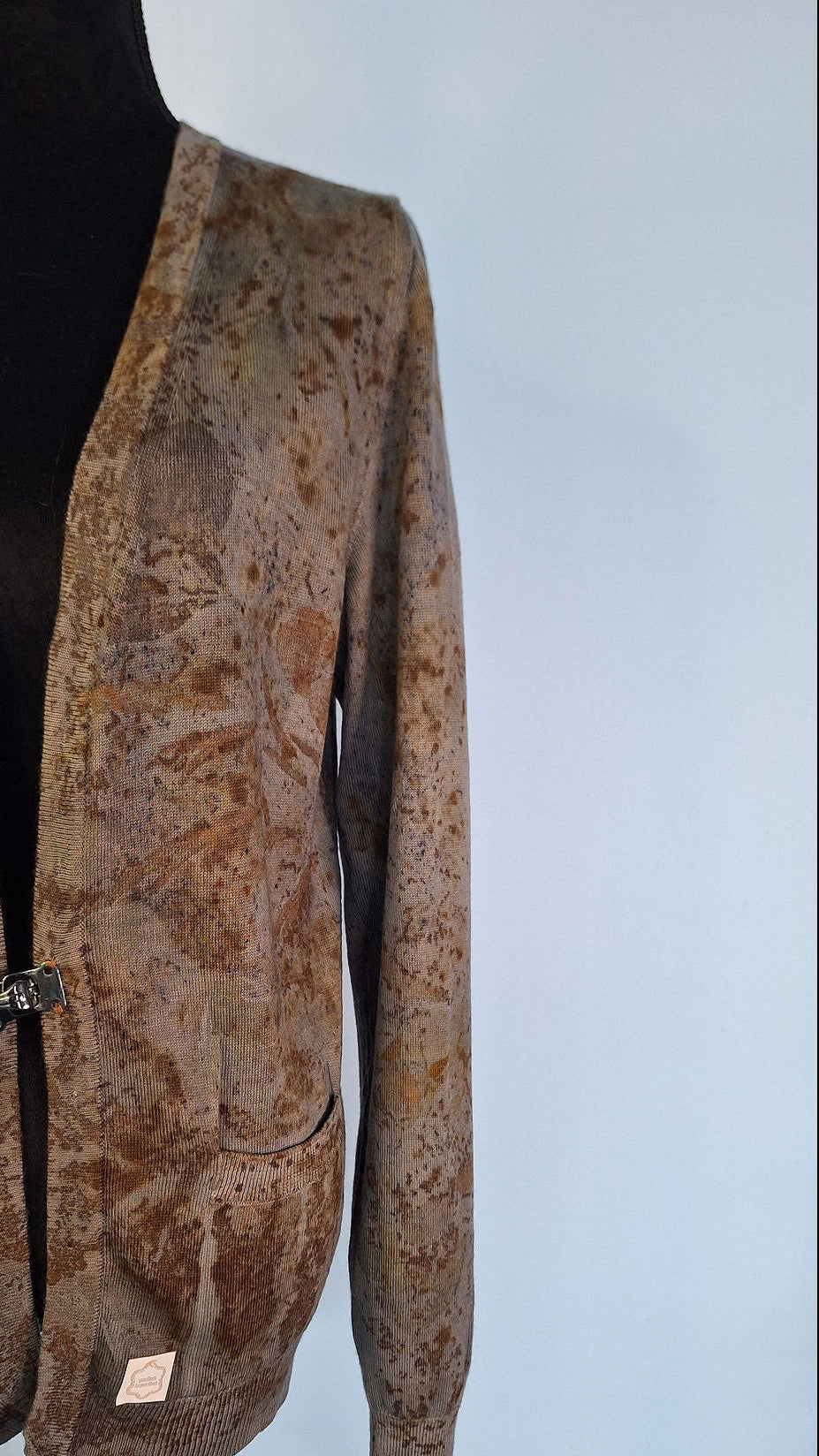 Grounded | Cardigan lână Merino extrafină 100% #2652