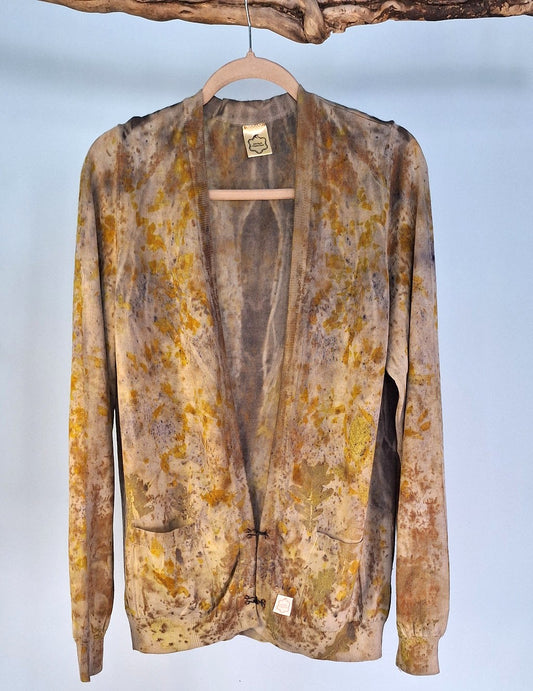 Grounded | Cardigan lână Merino extrafină 100% #2651