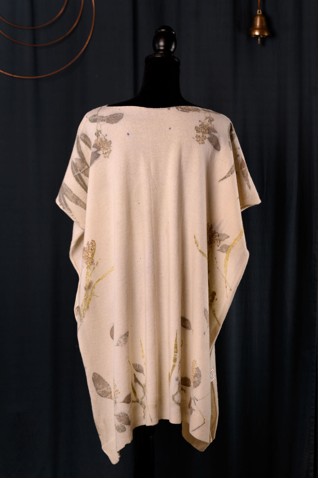 Rochie tip poncho GRACE| lână Merino 100 %fină| #050