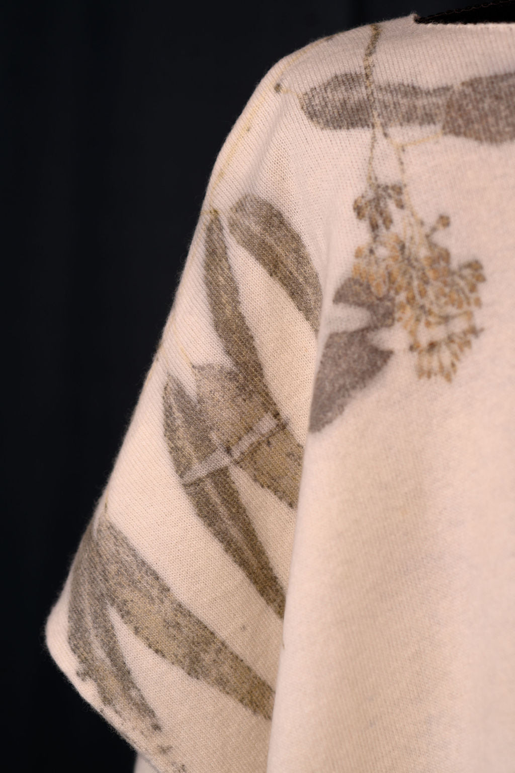 Rochie tip poncho GRACE| lână Merino 100 %fină| #050