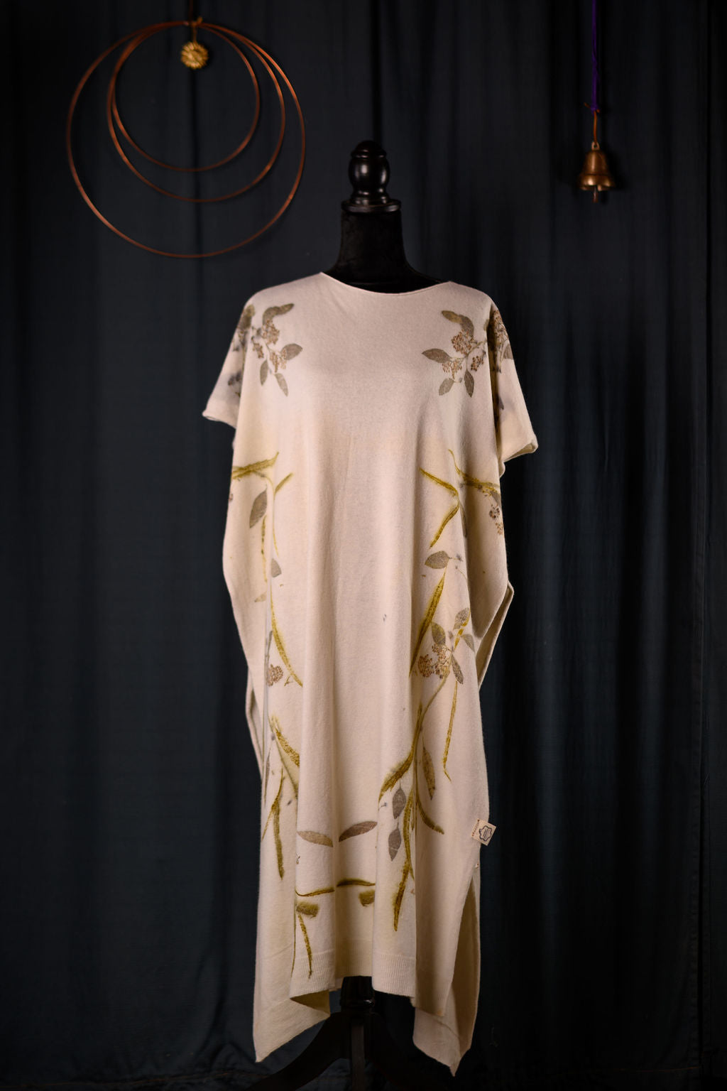 Rochie tip poncho GRACE| lână Merino 100 %fină| #050