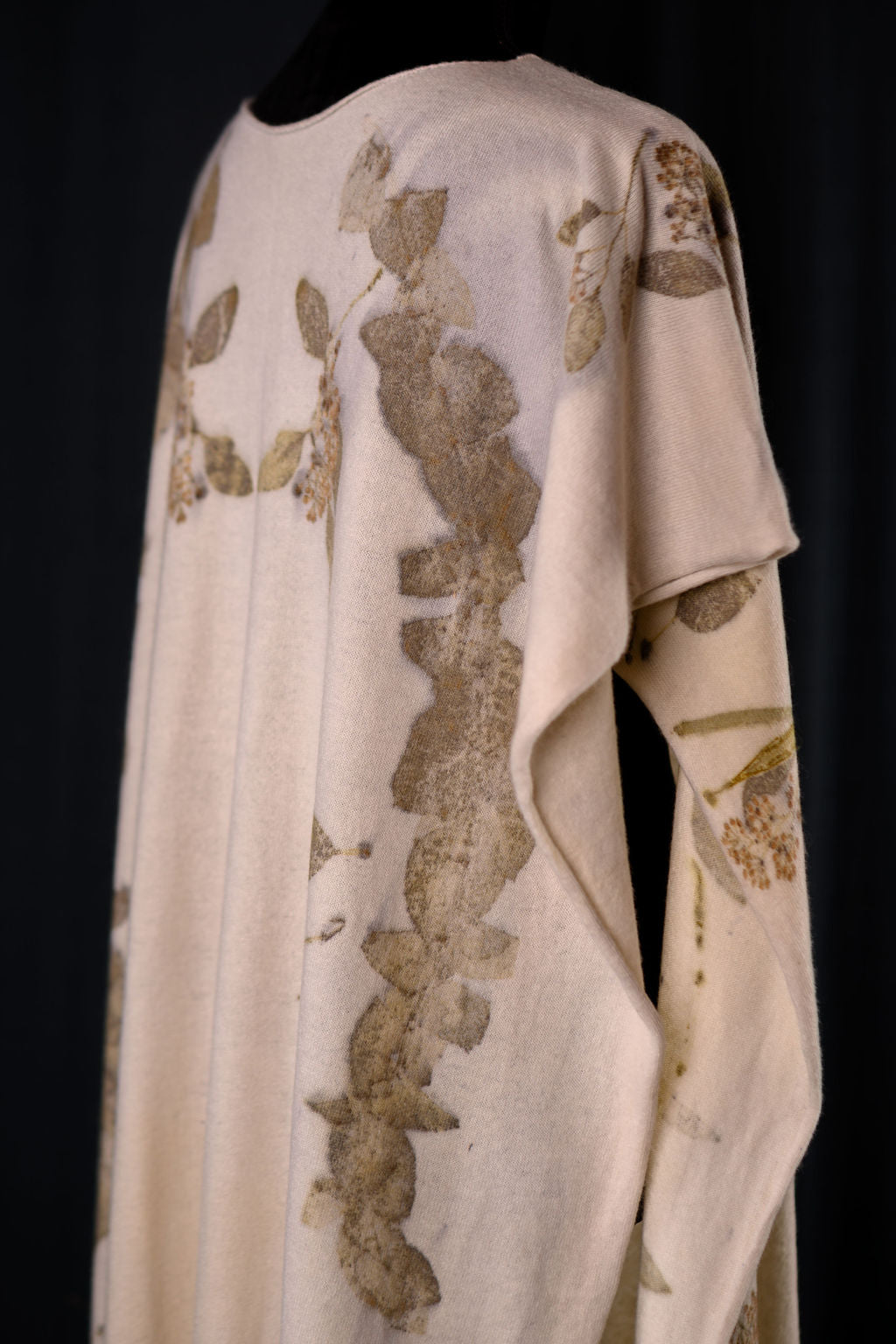 Rochie tip poncho GRACE| lână Merino 100 %fină| #050