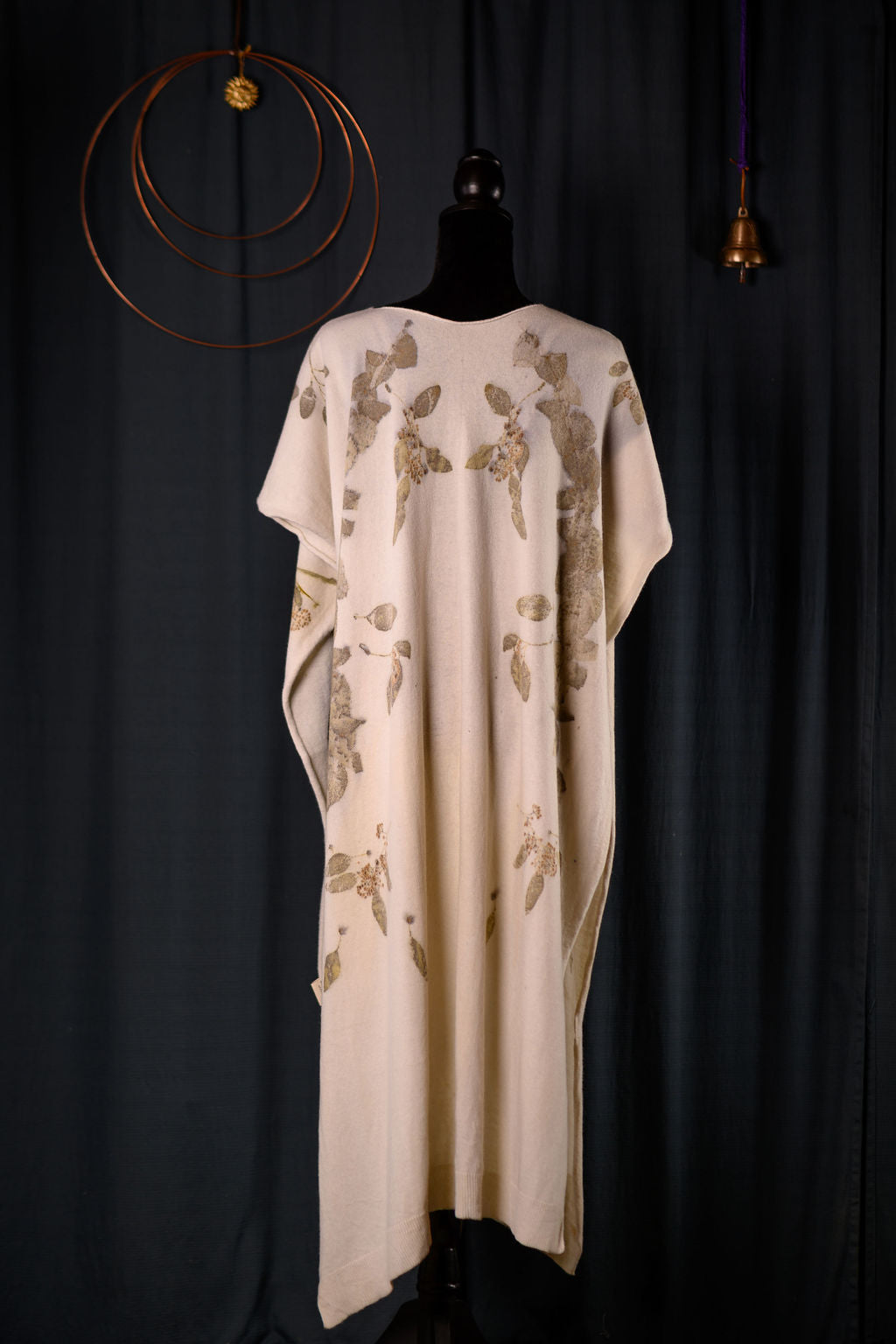 Rochie tip poncho GRACE| lână Merino 100 %fină| #050