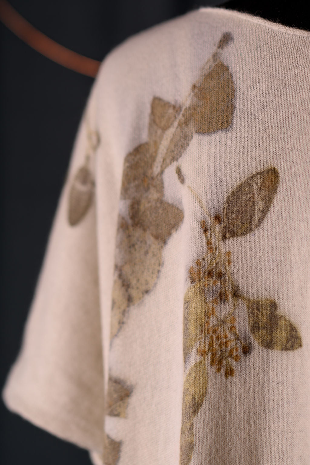 Rochie tip poncho GRACE| lână Merino 100 %fină| #050