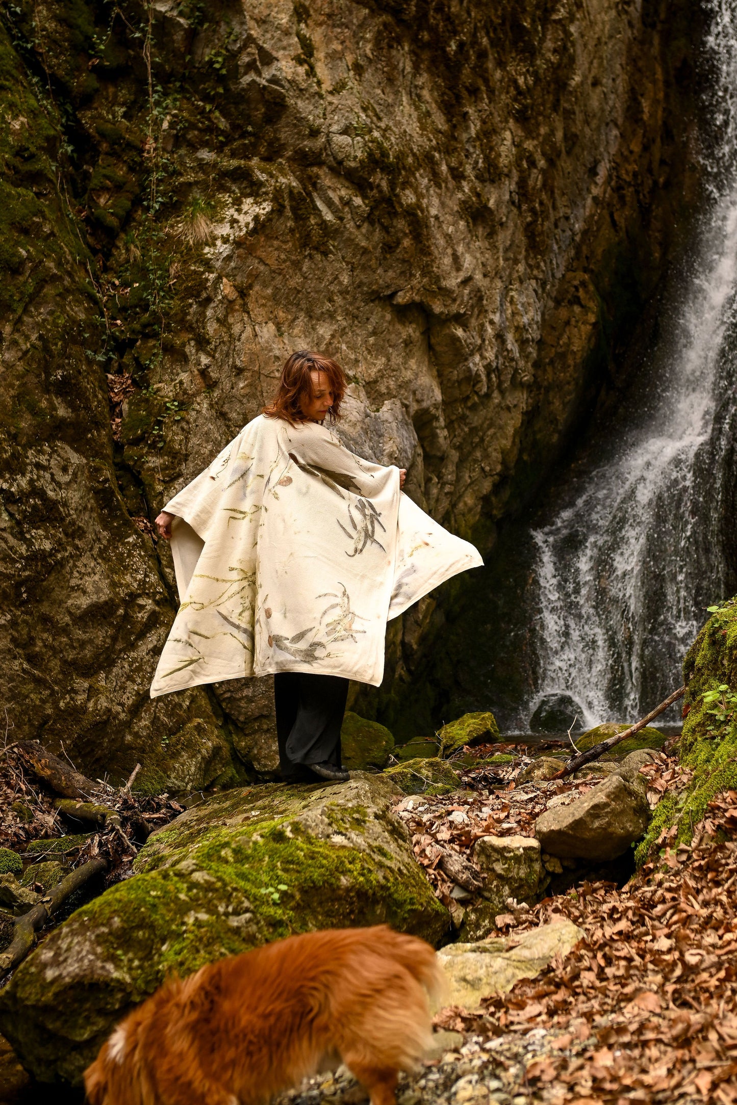 # Eucalyptus WINGS| Poncho Cașmir 100%