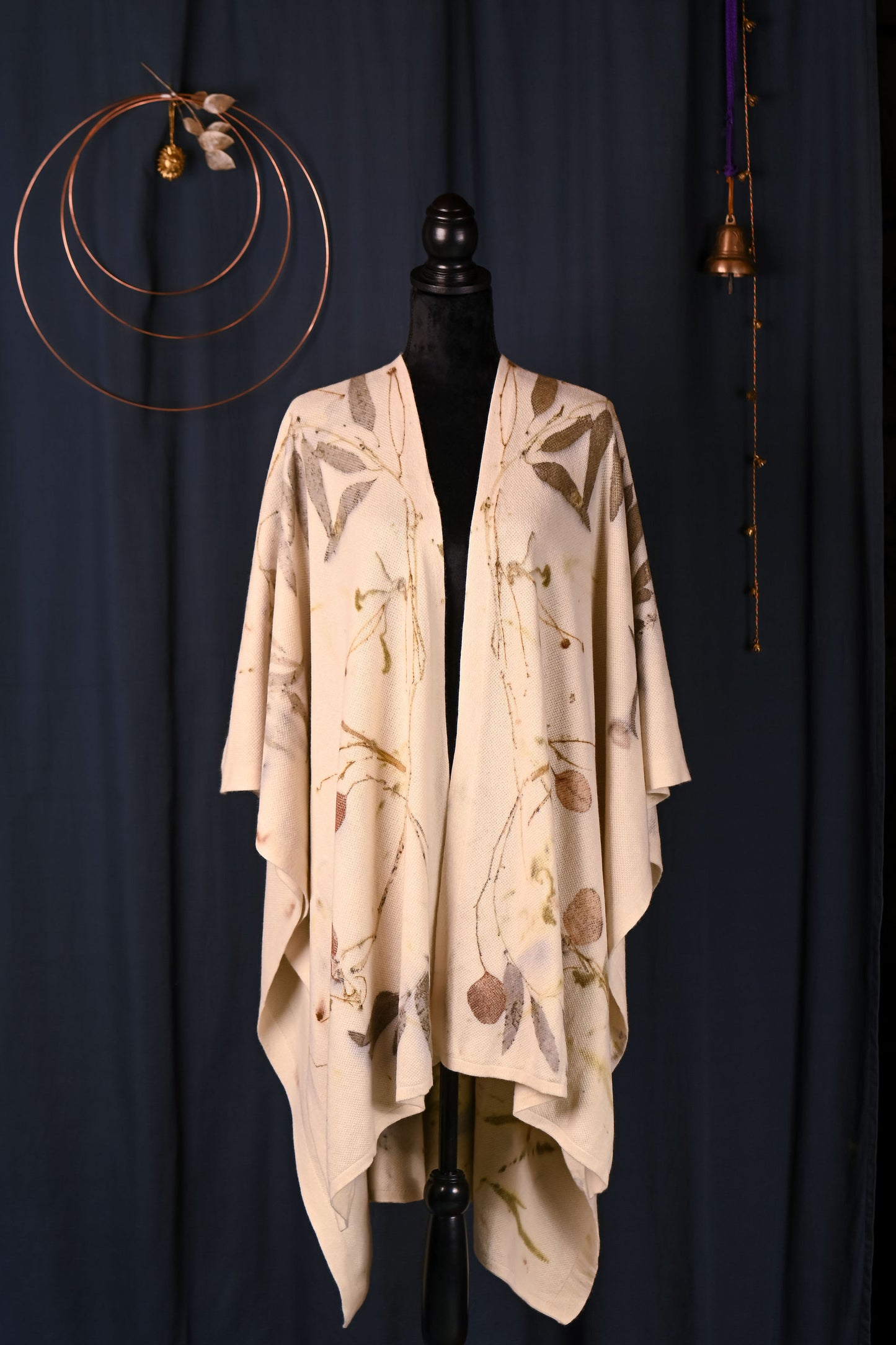 # Eucalyptus WINGS| Poncho Cașmir 100%