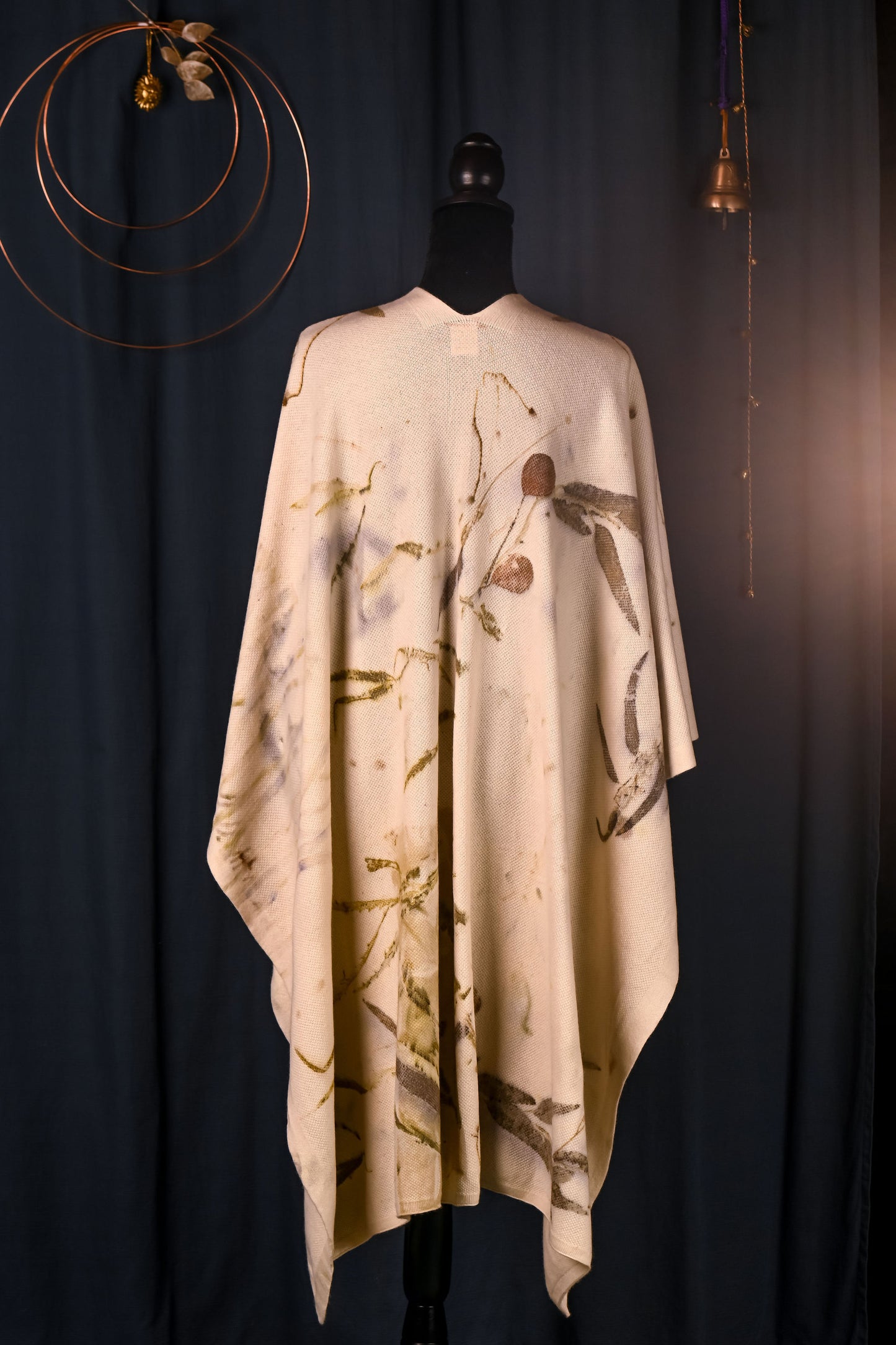 # Eucalyptus WINGS| Poncho Cașmir 100%