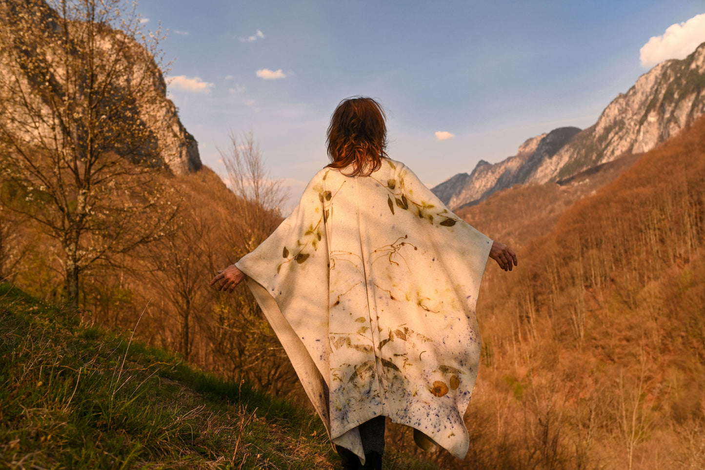 # Eucalyptus FLOW | Poncho Cașmir